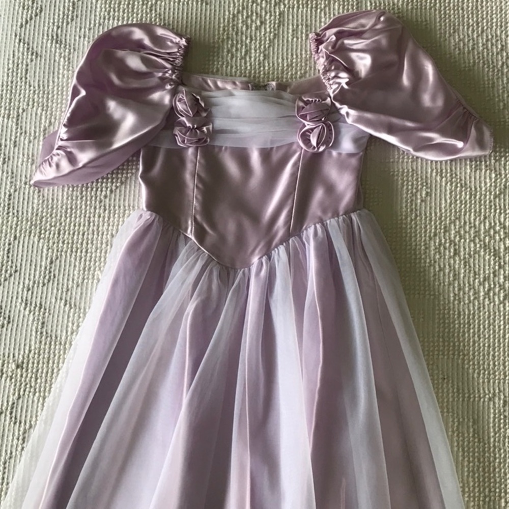 Little girls bridesmaid or formal dress.